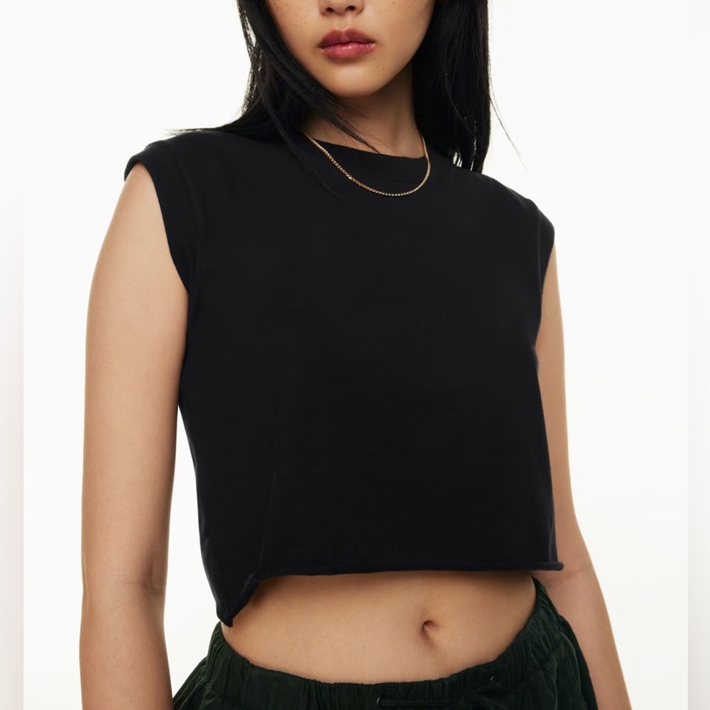 Black tank top. aritzia. Never worn, tags still attached.